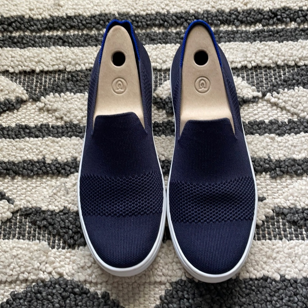 BRAND NEW ROTHY MARITIME LATTICE STITCH SNEAKERS.